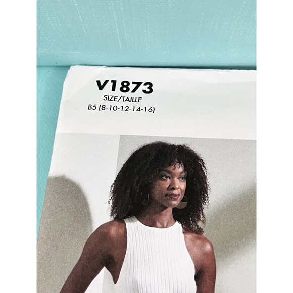 Vogue Sewing Pattern V1873 Misses' & Misses' Petite Pants Size B5 (8-16) UNCUT - Picture 8 of 9